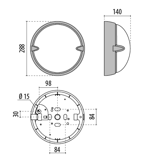 Tech Design CHIP TONDO 30 LED 1++